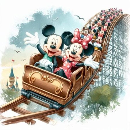 Barnrum Minnie Mus Affisch 30×40 CM