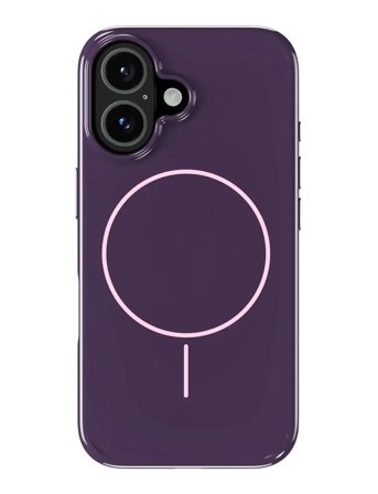 Holdit Mono Case Magsafe Iphone 16 - Purple - IPHONE 16