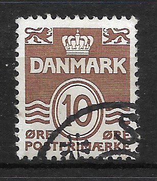 Danmark - AFA 235x - Stemplet