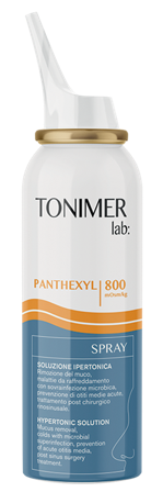 Tonimer Panthexyl 800 Spray Soluzione Ipertonica 100ml