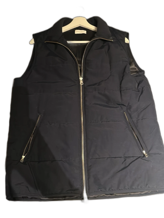 Mörkblå dunväst These Glory Days