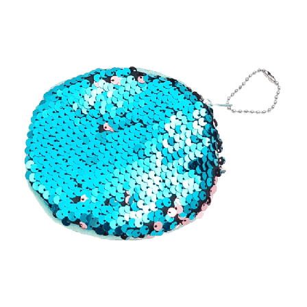 Complement Kids Rund Paljettbörs Accessoarer Unisex #74CCC7