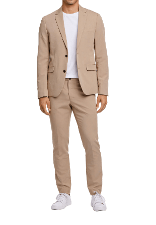 Lindbergh Fine twill stretch Suit Kostymer Herr Grå 54