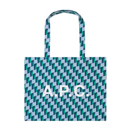 A.p.c., Tote Bags Blauw, Dames, Maat:ONE Size