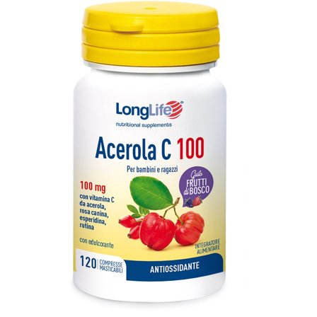 Longlife Acerola C100 Frutti Di Bosco 120 Compresse