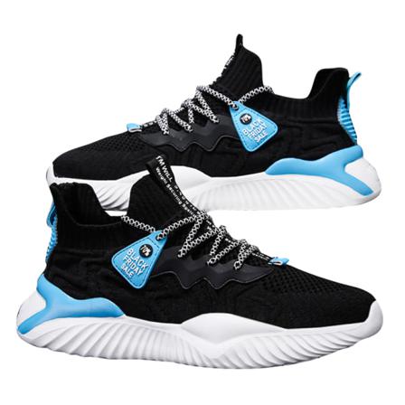 Sneakers För Män Med Snörning Av Atletiska Skor