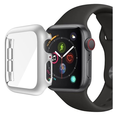 Apple Watch Series 4 44 mm hållbart fodral - Silver