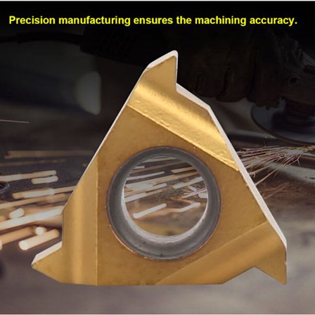 10 st 11ER A60 1/4 tum hårdmetallbladssats CNC svarvfräsverktyg
