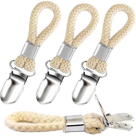 6 stk. Håndklædeclips bøjler, Håndklædebøjler, Håndklædeclips, Viskestykkeclips, Håndklædeclips, Viskestykkeholdere, Håndklædeclips til håndklæder[D]