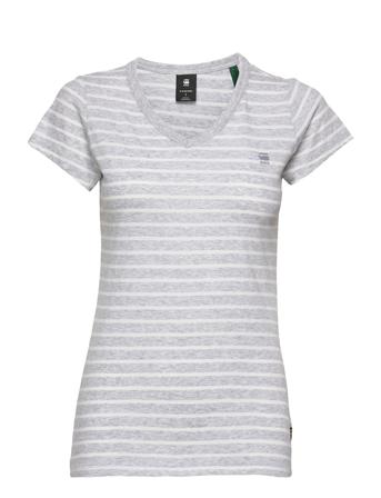 Eyben Slim V T Wmn S\S Patterned G-Star RAW