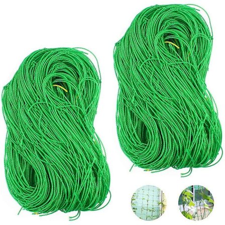 2 kpl Kasvien tukiverkko Polyeteeni Kiipeilykasvien tukiverkko Satoverkon tukiverkko Viiniköynnöksille Vihanneksille Kukille Hedelmille Kurkulle