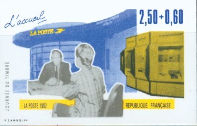 Frankrig 1992 - YT 2743a - Utakket - Postfrisk