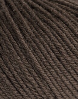 Garn Lanolin wool Mørkebrun - Dale Garn