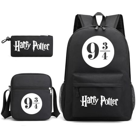 Harry Potter School of Witchcraft Student Ryggsäck B Svart