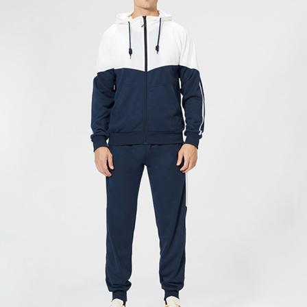 Träningsoverallset Med Huva För Män Set Joggingset