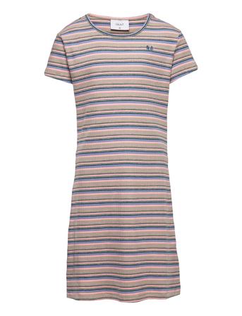 Dansy Dress Dresses & Skirts Dresses Casual Dresses Short-sleeved Casual Dresses Multi/mønstret Grunt