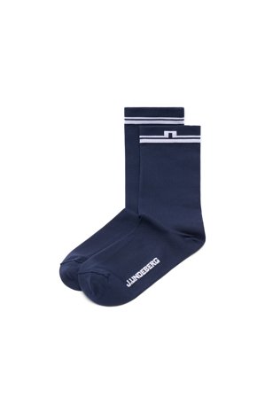 J.Lindeberg - Penny Sock - Golf - Blue - Women - 35-37
