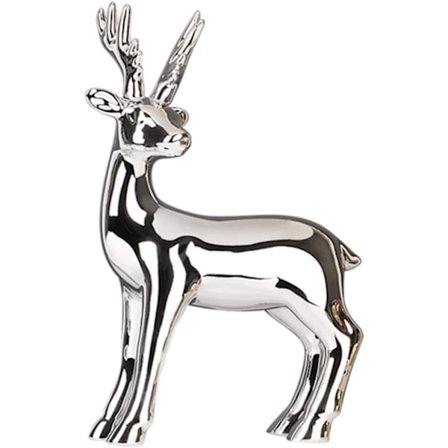 Jule reinsdyr statue, hjort skulptur, juledekorasjon