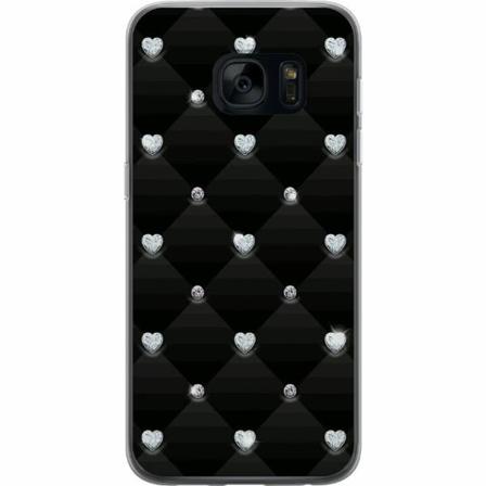 Samsung Galaxy S7 Mjukt Skal - Bling Heart