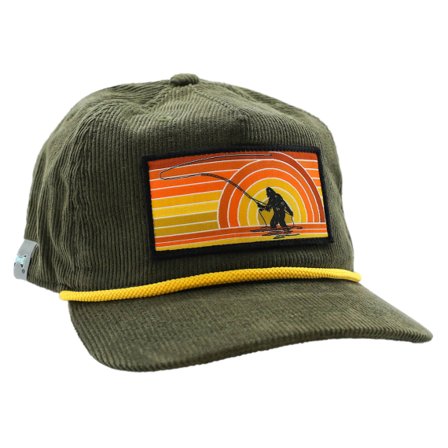 RepYourWater Hat 5 Panel Unstructured - Sunset Squatch Corduroy Editio