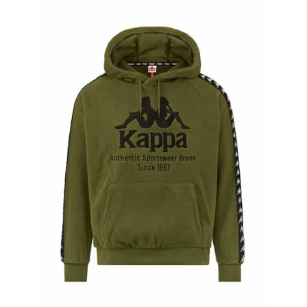 Kappa Hoodie Grøn, Herre, Størrelse: L