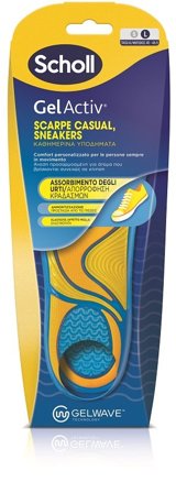 Scholl Gelactiv Scarpe Casual Sneakers Misura Large Nuova Serie