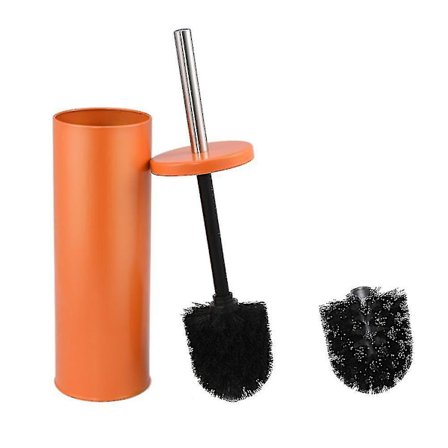 Orange Toalettborste Set