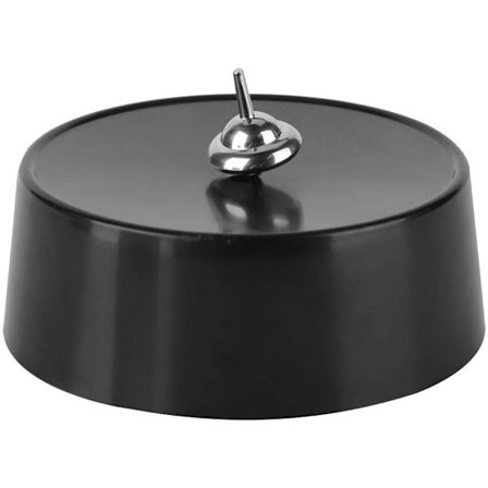 Gyroskopisk snurretop, smuk elektronisk snurretop evig bevægelse magnetisk gyroskop roterende i timevis fascinerende magnetisk legetøj hjem ornam