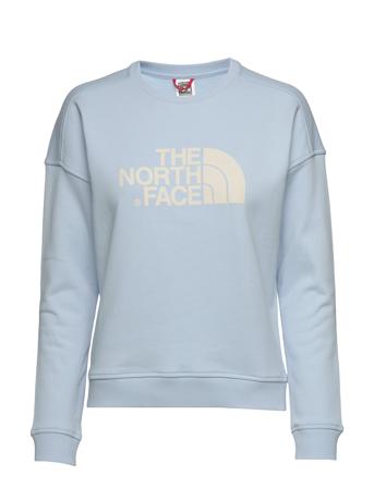 W Drew Peak Crew - Eu Sweat-shirt Genser Blå The North Face