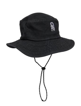 Search Canvas Wide Brim Hat Black Rip Curl