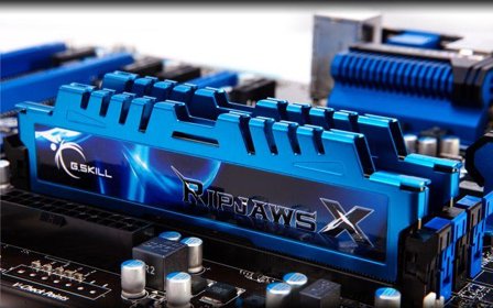 G.SKILL Ripjaws-X - DDR3 - sett - 16 GB: 2 x 8 GB - DIMM 240-pin - 2400 MHz / PC3-19200 - ikke-bufret