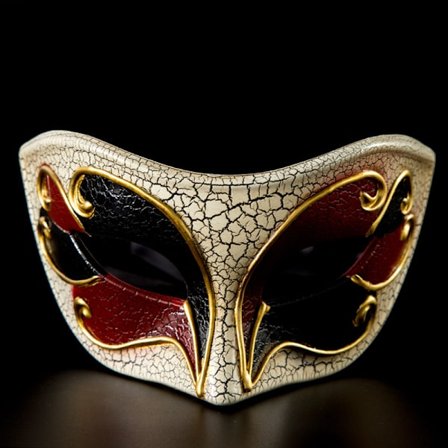 Mask Masquerade Vintage Retro Venetian Crack Party Mardi Gras Co