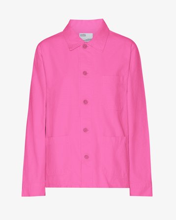 Organic Workwear Jacket - Bubblegum Pink XL