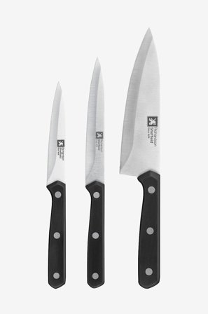 Richardson Sheffield - Knivset Cucina 3 st - Svart - Köksknivar & tillbehör - Från Homeroom