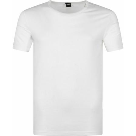 Hugo Boss T-shirt Hvid, Herre T-shirts, Størrelse: L