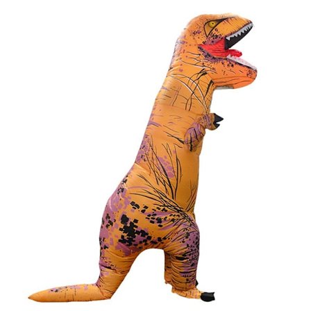 Halloween Tyrannosaurus Rex oppustelig kostume dinosaur fest performance kostume sjov show oppustelig kostume dinosaur oppustelig kostume voksen (150-