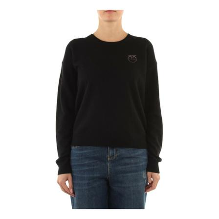 Pinko 1G167S-Y774 Trui women Black , Zwart , Dames , Maat: S