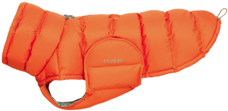 Cloud7 Dog Coat Alaska size 3-5 Burnt Orange