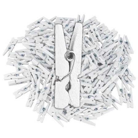 Mini träklämmor set om 400 st