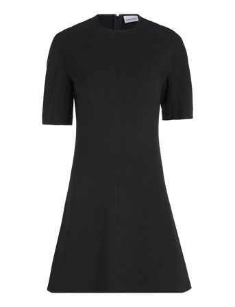 Calvin Klein | Heavy Viscose Fit & Flare Dress | 34