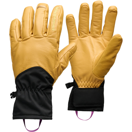 Black Diamond Tour Gloves Beeswax-Black