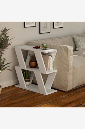 Homitis - Sidebord Lazena - Hvid - Småborde - Fra Homeroom