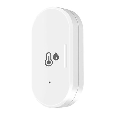 2 st Tuya ZigBee Smart Temperatur- och Fuktighetssensor, Utomhus Hygrometer Termometer Mini Temperatur