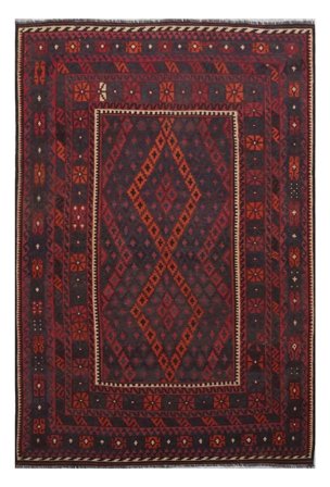 Hand Woven Kilim Maimane Rug 202X302