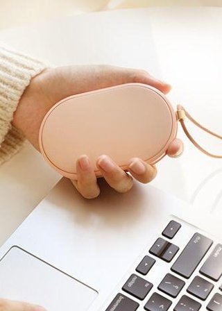 Warmest Håndvarmer rosa 5000mAh
