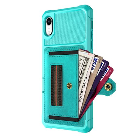 iPhone XR - Skal med Korthållare