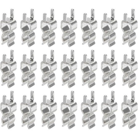 45 st Säkringsklämmor för 3,6x10mm Glas Keramisk Rörhållare Klämmor, Glas Keramisk Rörhållare C