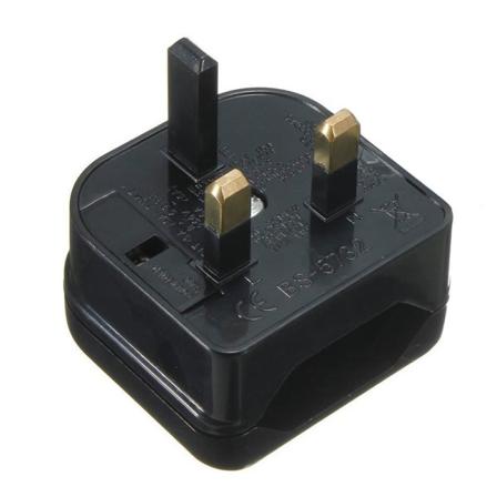 EU Adapter Plugg EU til Storbritannia Reisevegg Elektrisk strøm Ladeuttak 2P