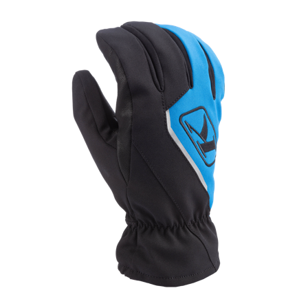 Handschoenen Klim Klimate Kort Zwart/Elektrisch Blauw/Limonade L