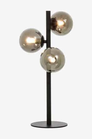 Aneta Lighting - Bordlampa Molekyl 3a /rök - Svart - Bordslampor - Från Homeroom